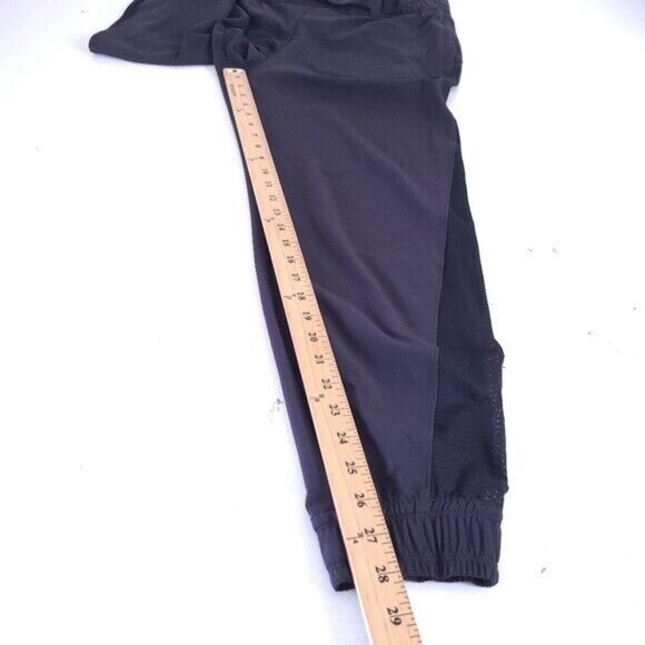 Athleta Black Quest Jogger Pants Size 8 Belt 599480-00 - Picture 7 of 12